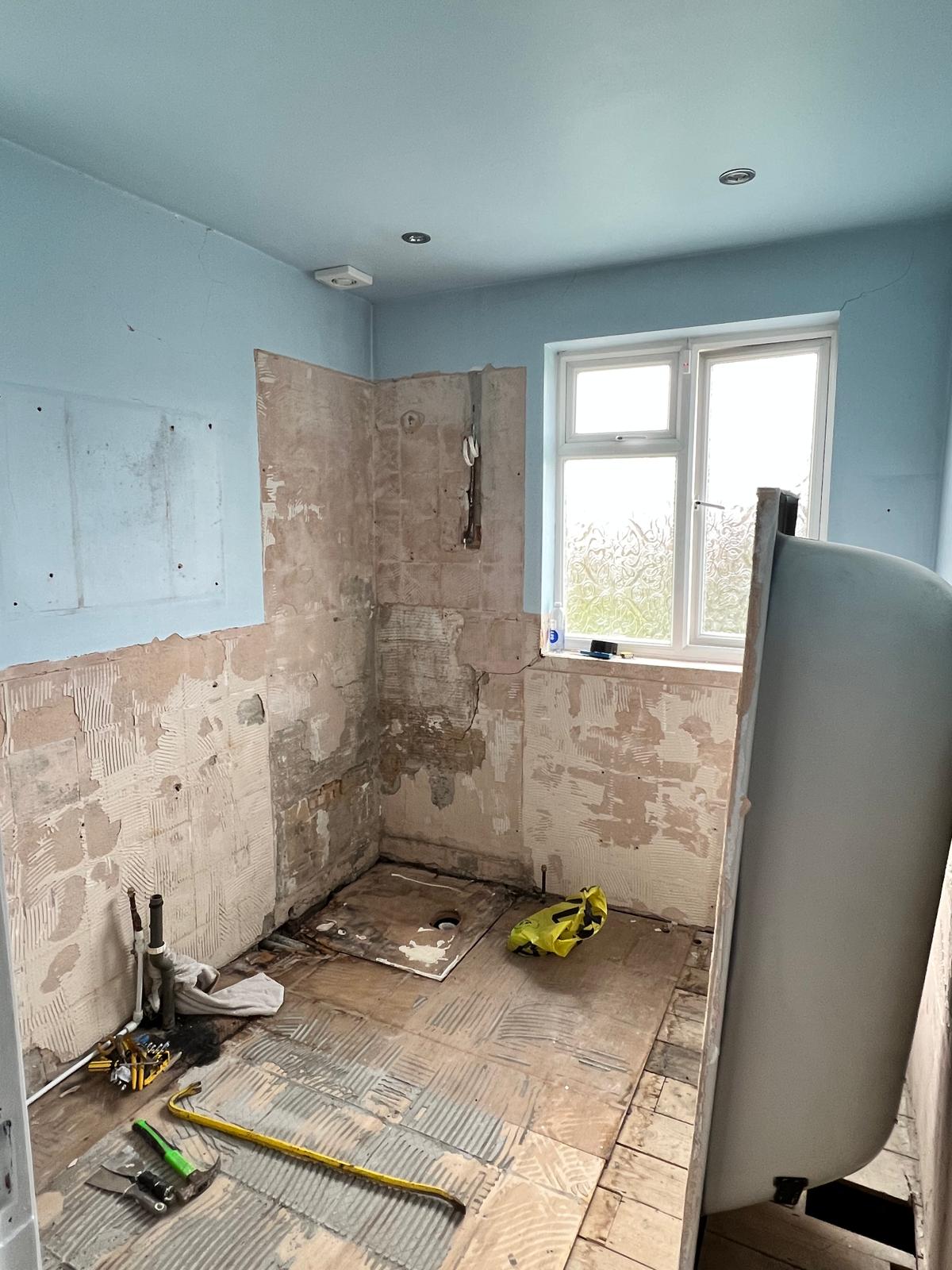 Bespoke Shower Bathroom  — before