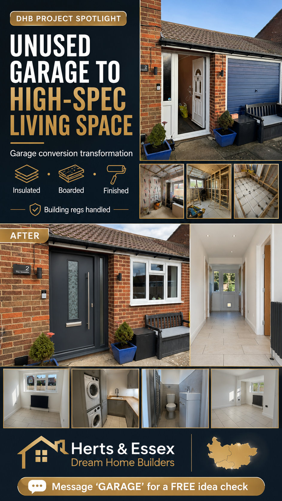 Bespoke Garage Conversion 1